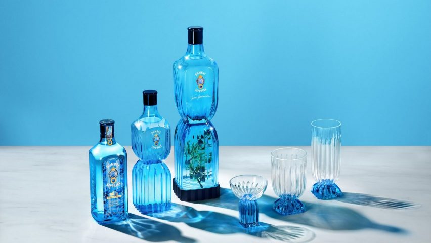 Thomas Heatherwick Bombay Sapphire gin bottle