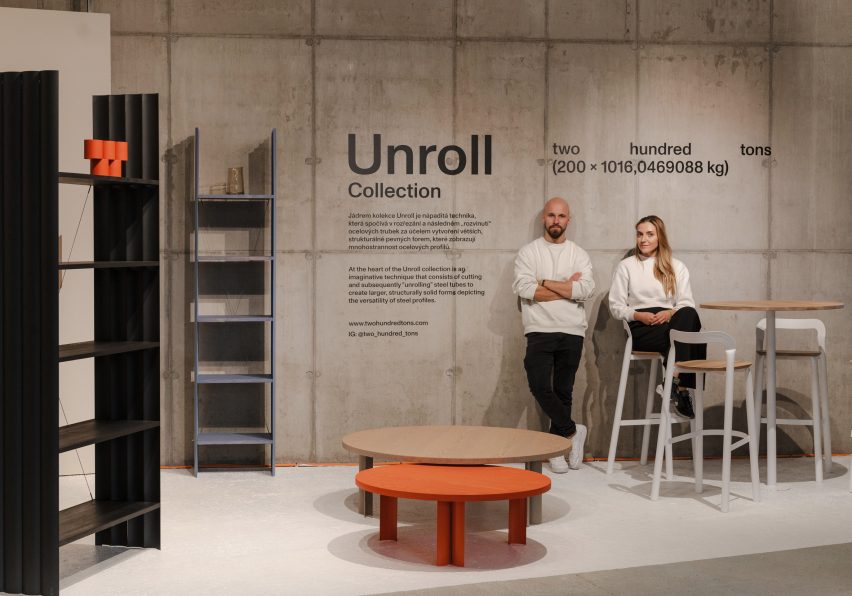 Unroll furniture collection by Two Hundred Tons