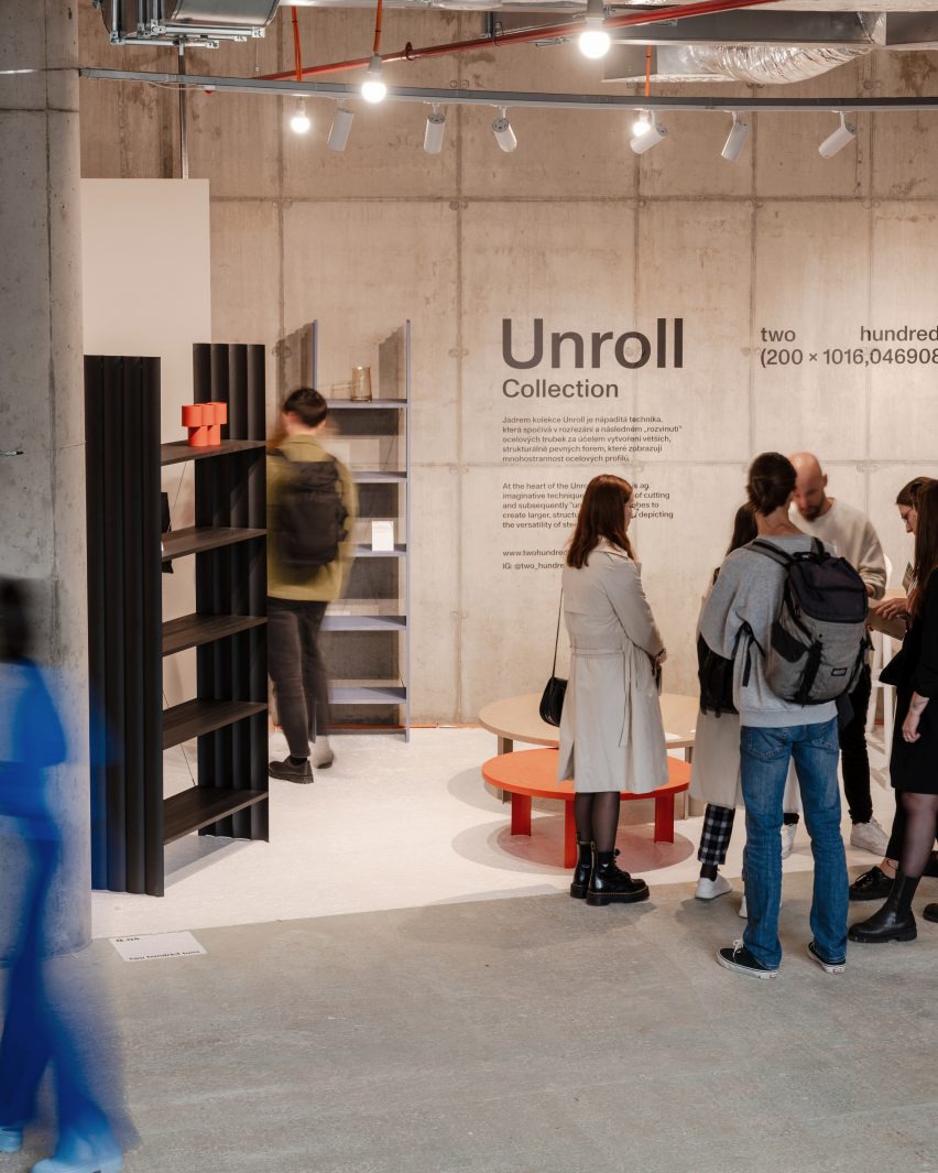 Unroll furniture collection by Two Hundred Tons