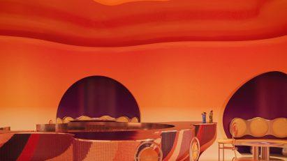 Uchronia designed a bar for SketchUp and Dezeen's Design Workshops