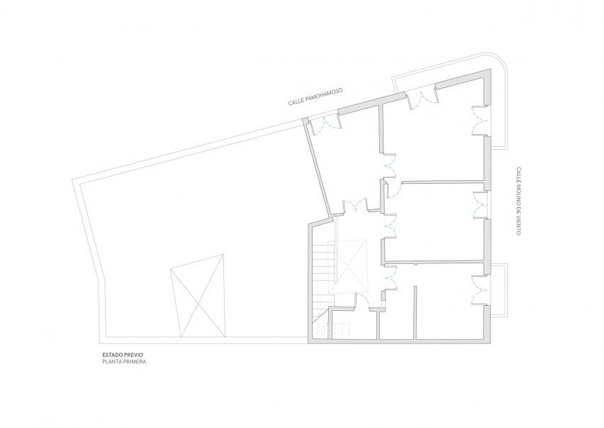 Plan of House M by X Studio