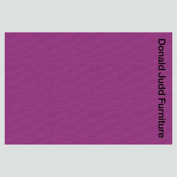 Donald Judd Furniture by Judd Foundation
