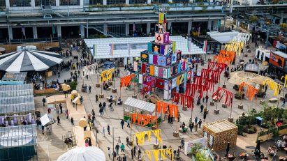 Photo of installation in Eindhoven, The Netherlands