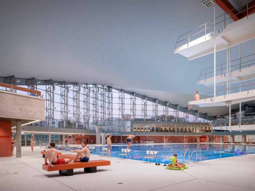 Alsterschwimmhalle by GMP Architekten