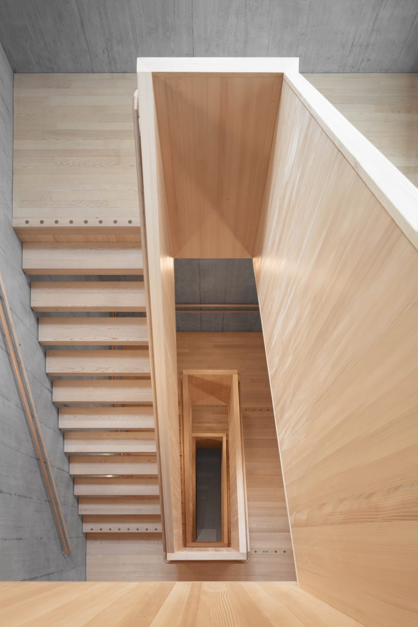 School in Au by Bernardo Bader Architekten