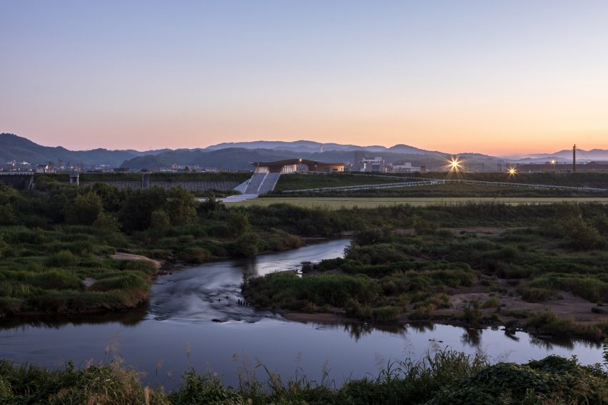Bamboo Gate community facility by Kengo Kuma and Associates