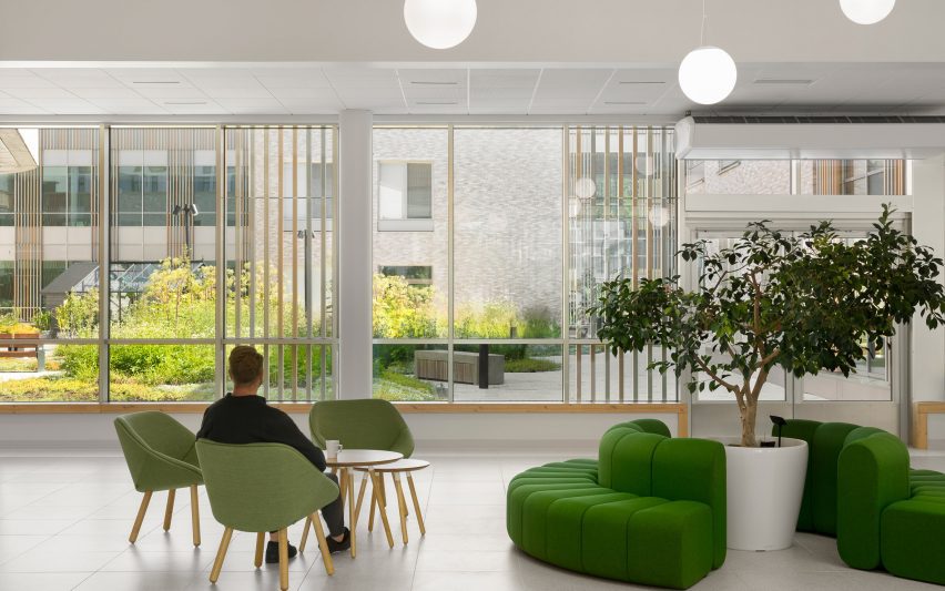 Tampere Psychiatric Clinic by CF Møller Architects