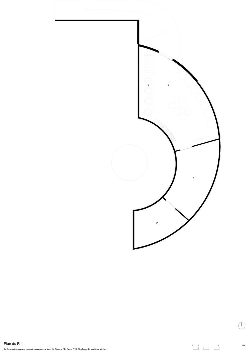 Plan of Wine Storehouse by Carmen Maurice Architecture