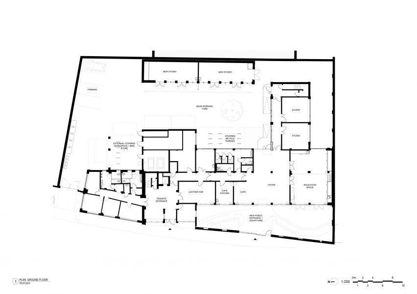 Plan of Cockpit by Cooke Fawcett