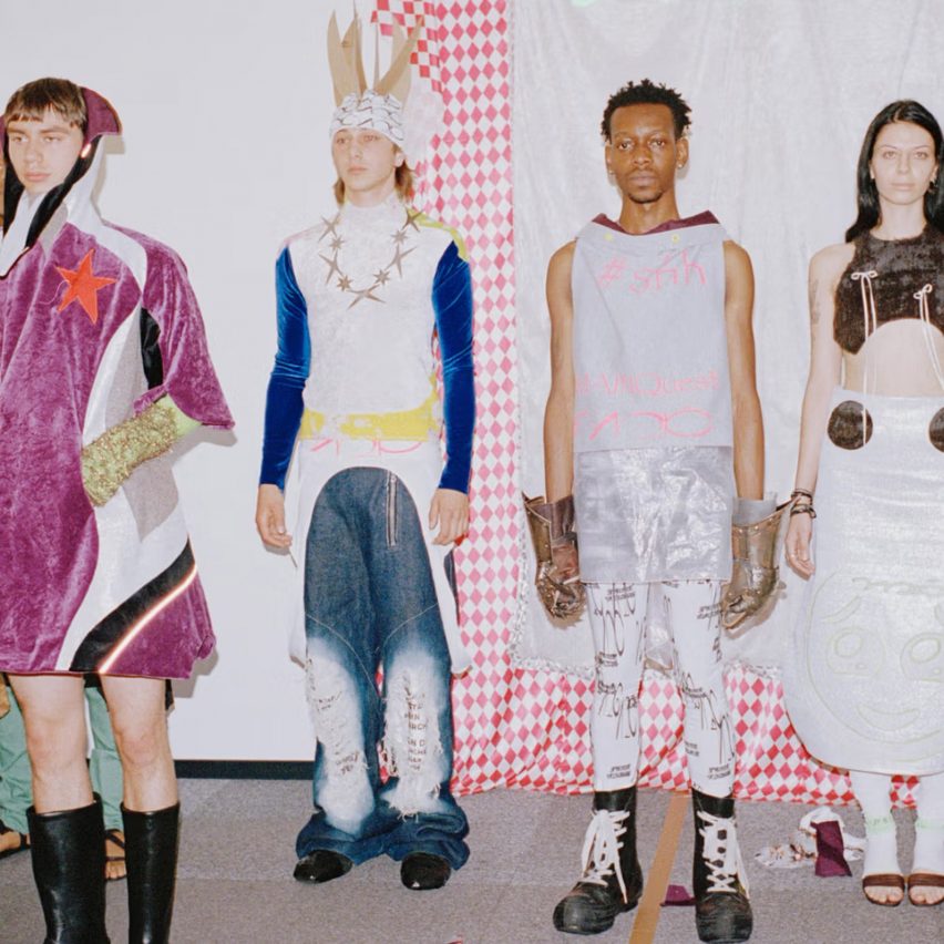 people wearing student fashion designs