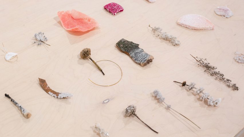 a series of designed objects