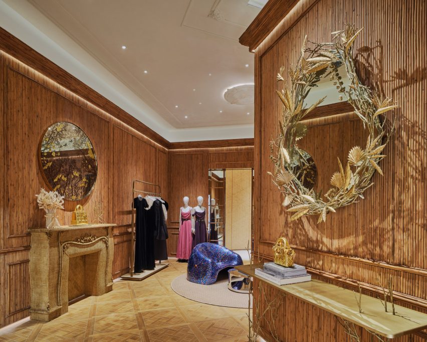 Dior Golden House concept store in Bangkok