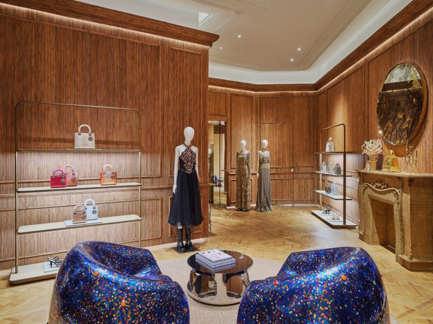 Dior Golden House concept store in Bangkok