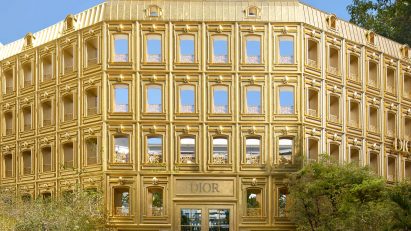 Dior Golden House concept store in Bangkok
