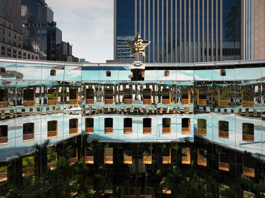 Dior Golden House concept store in Bangkok