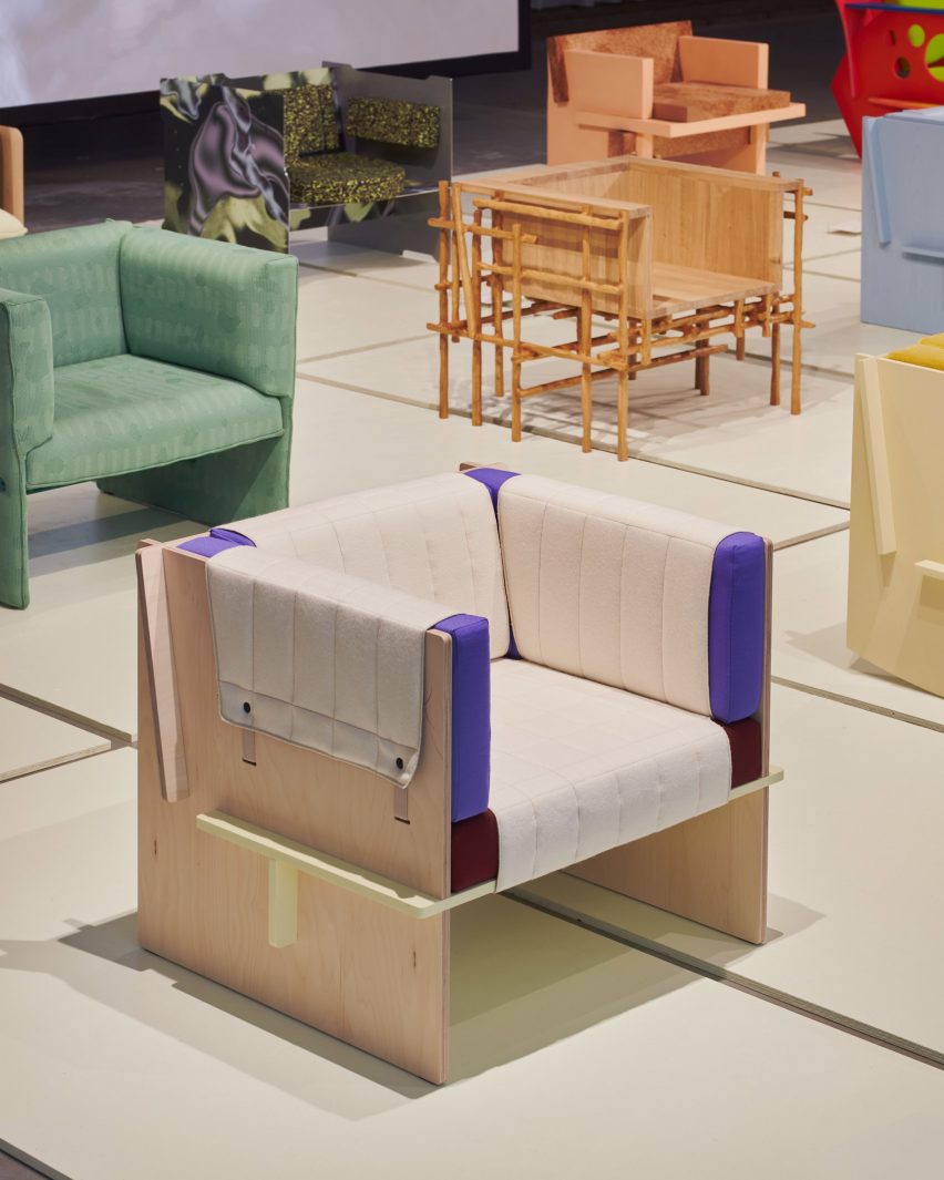 Specimen chairs by Dutch Invertuals