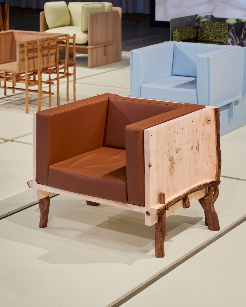 Specimen chairs by Dutch Invertuals