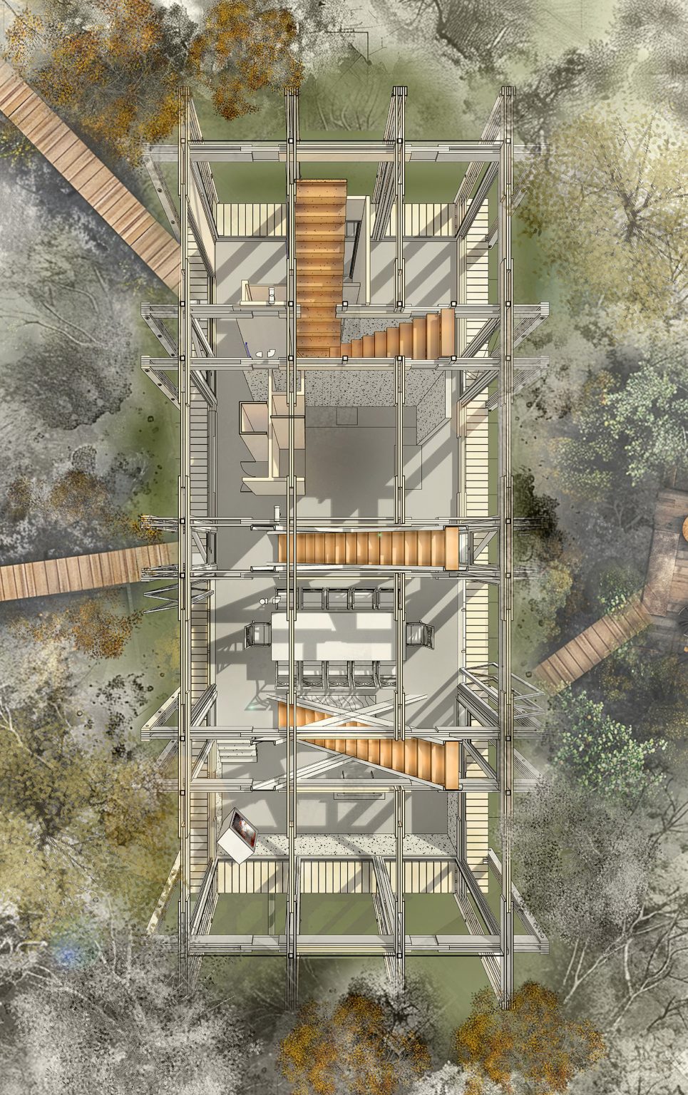 Plan of KW House