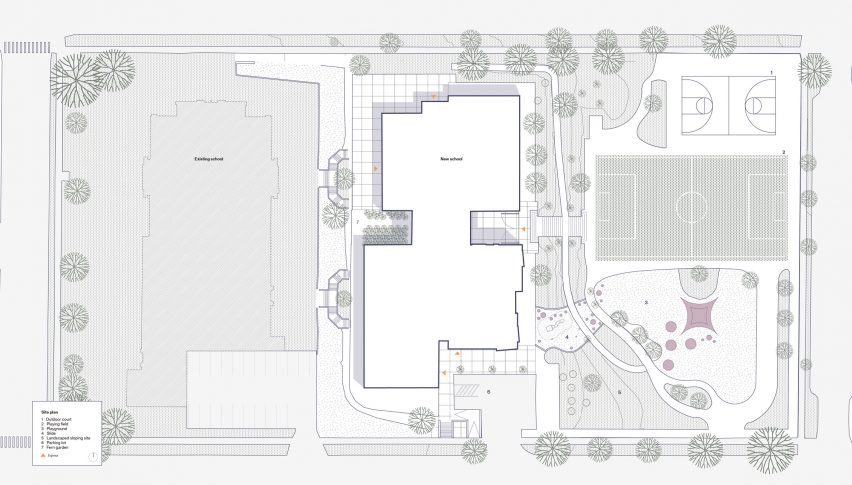 Site plan wək̓ʷan̓əs tə syaqʷəm by HCMA
