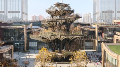 Xi'an Centre Culture Business District by Heatherwick Studio