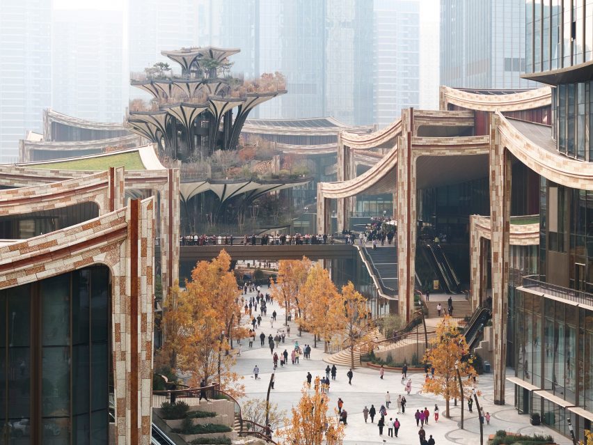 Xi'an Centre Culture Business District by Heatherwick Studio