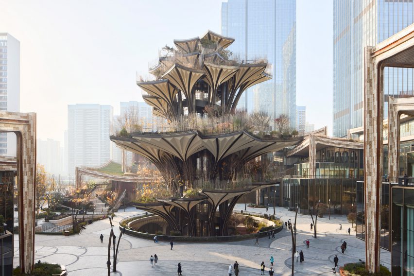 Xi'an Centre Culture Business District by Heatherwick Studio