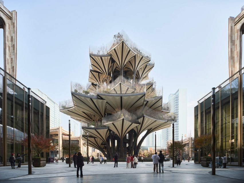Xi'an Centre Culture Business District by Heatherwick Studio