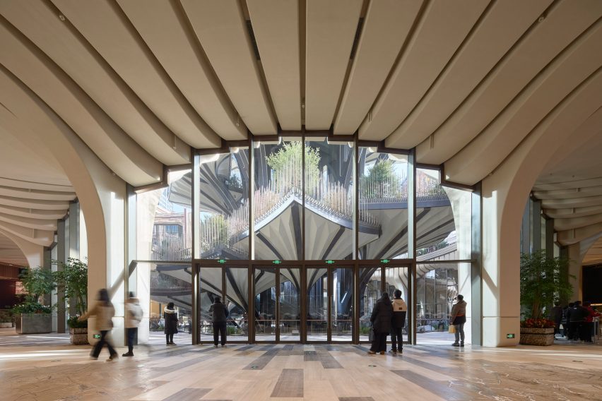 Xi'an Centre Culture Business District by Heatherwick Studio