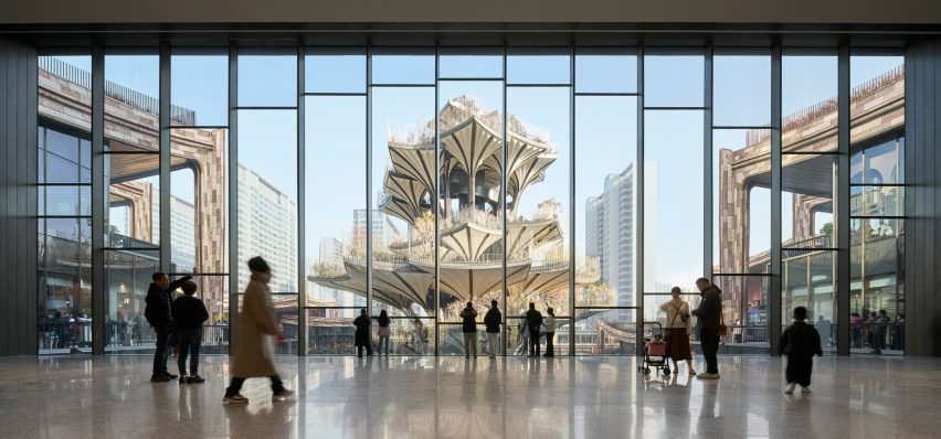 Xi'an Centre Culture Business District by Heatherwick Studio