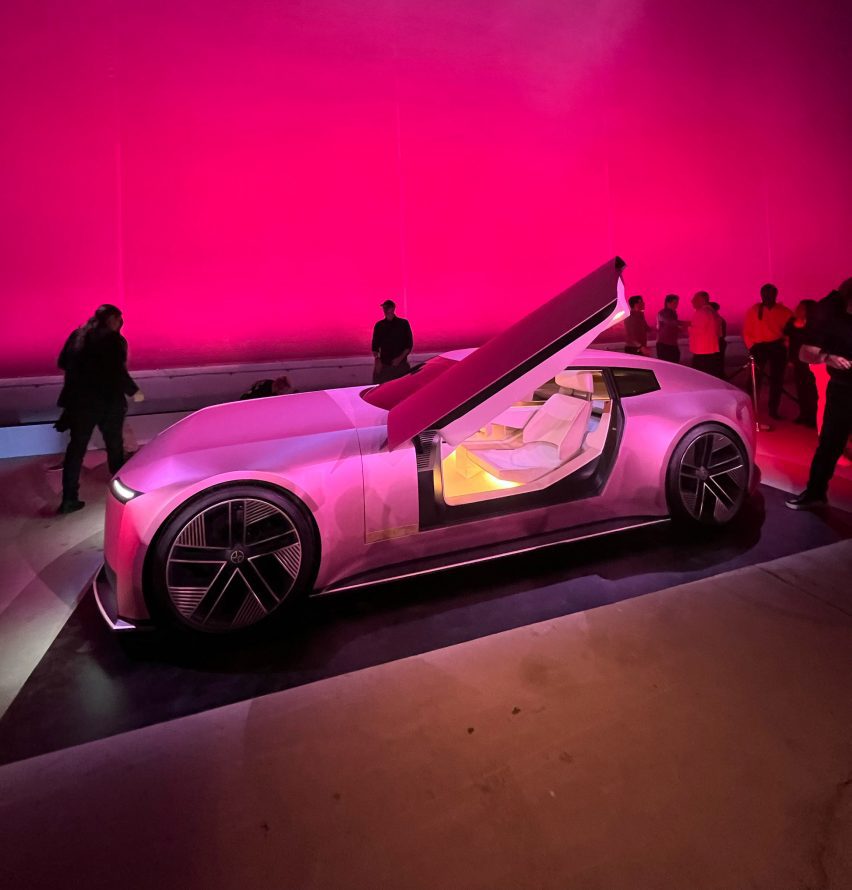 Butterfly doors at Jaguar Type 00