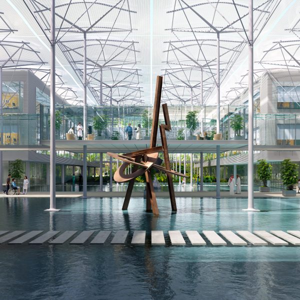 Dezeen Agenda features Renzo Piano’s plans for the “hospital of the future” in Sharjah