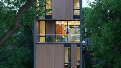 Curtain House by Johnsen Schmaling Architects