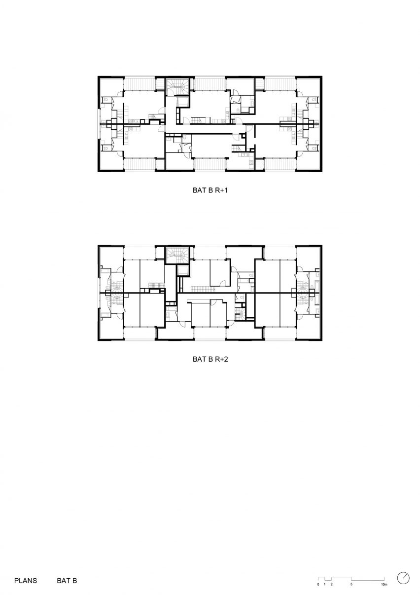 Plan of Amédée Saint-Germain district by Local Architecture Network