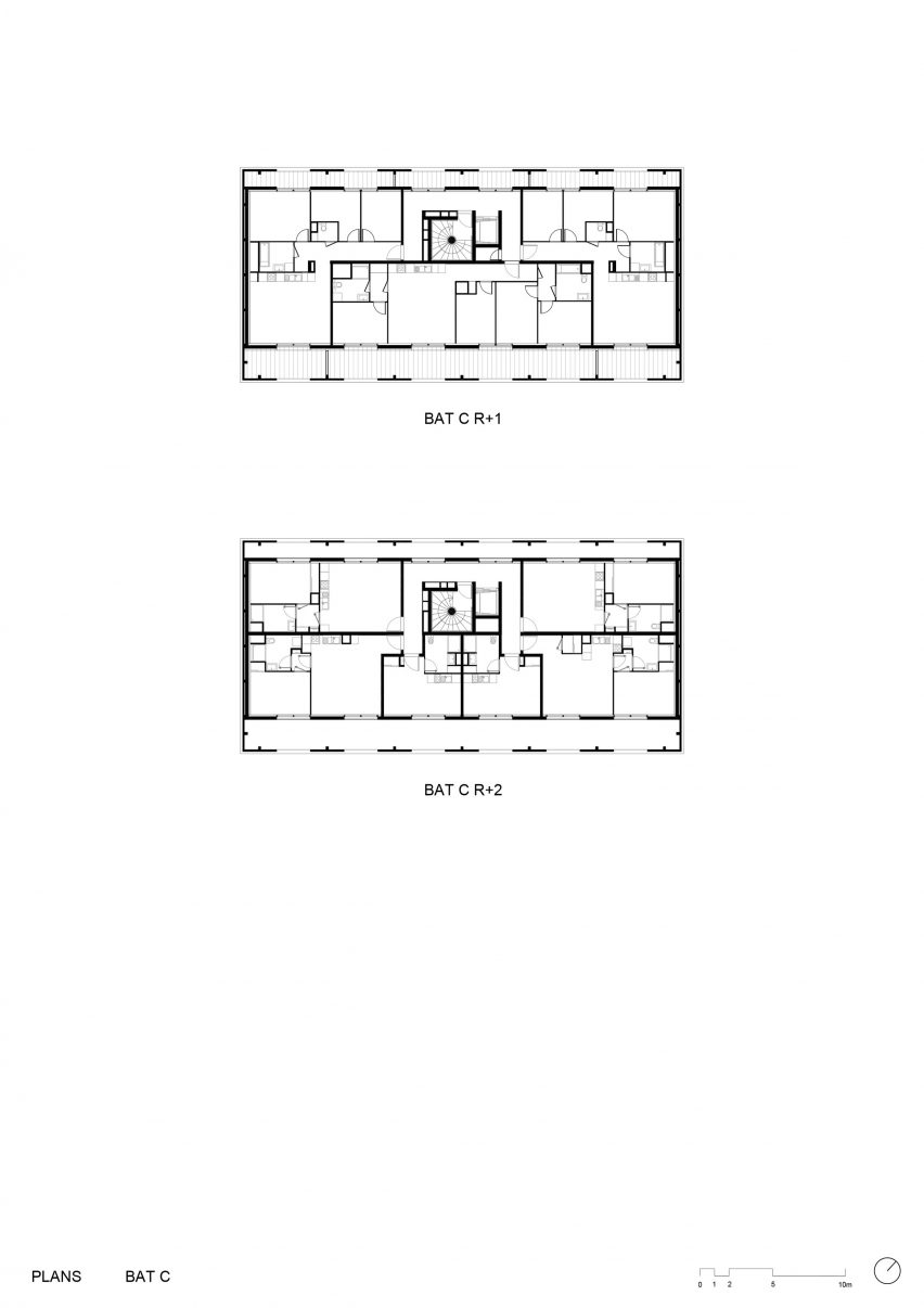 Plan of Amédée Saint-Germain district by Local Architecture Network