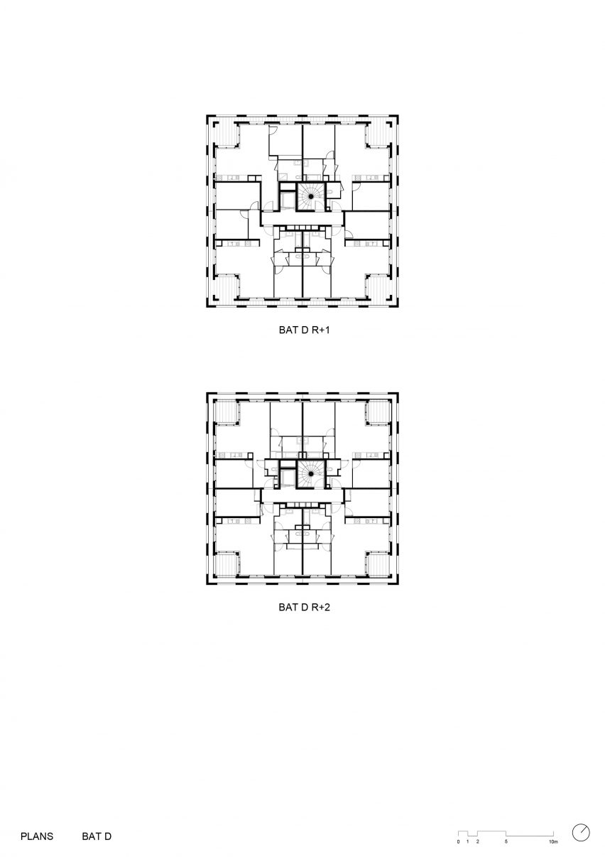 Plan of Amédée Saint-Germain district by Local Architecture Network