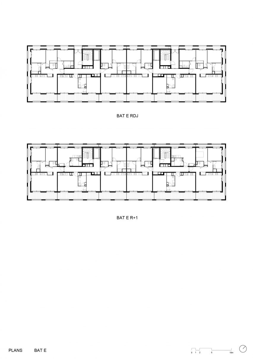 Plan of Amédée Saint-Germain district by Local Architecture Network