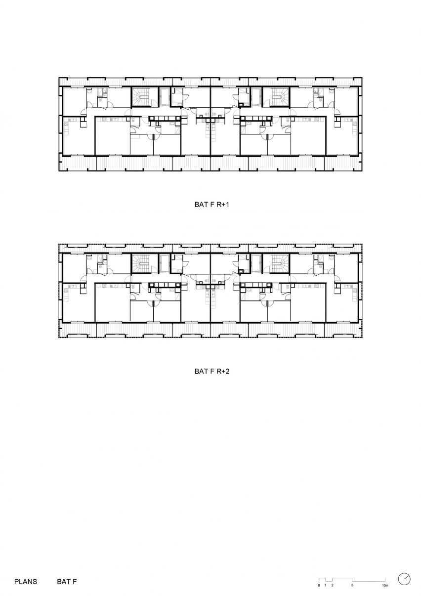 Plan of Amédée Saint-Germain district by Local Architecture Network