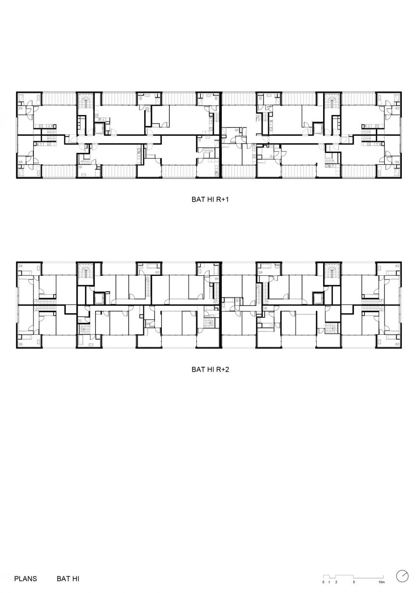 Plan of Amédée Saint-Germain district by Local Architecture Network