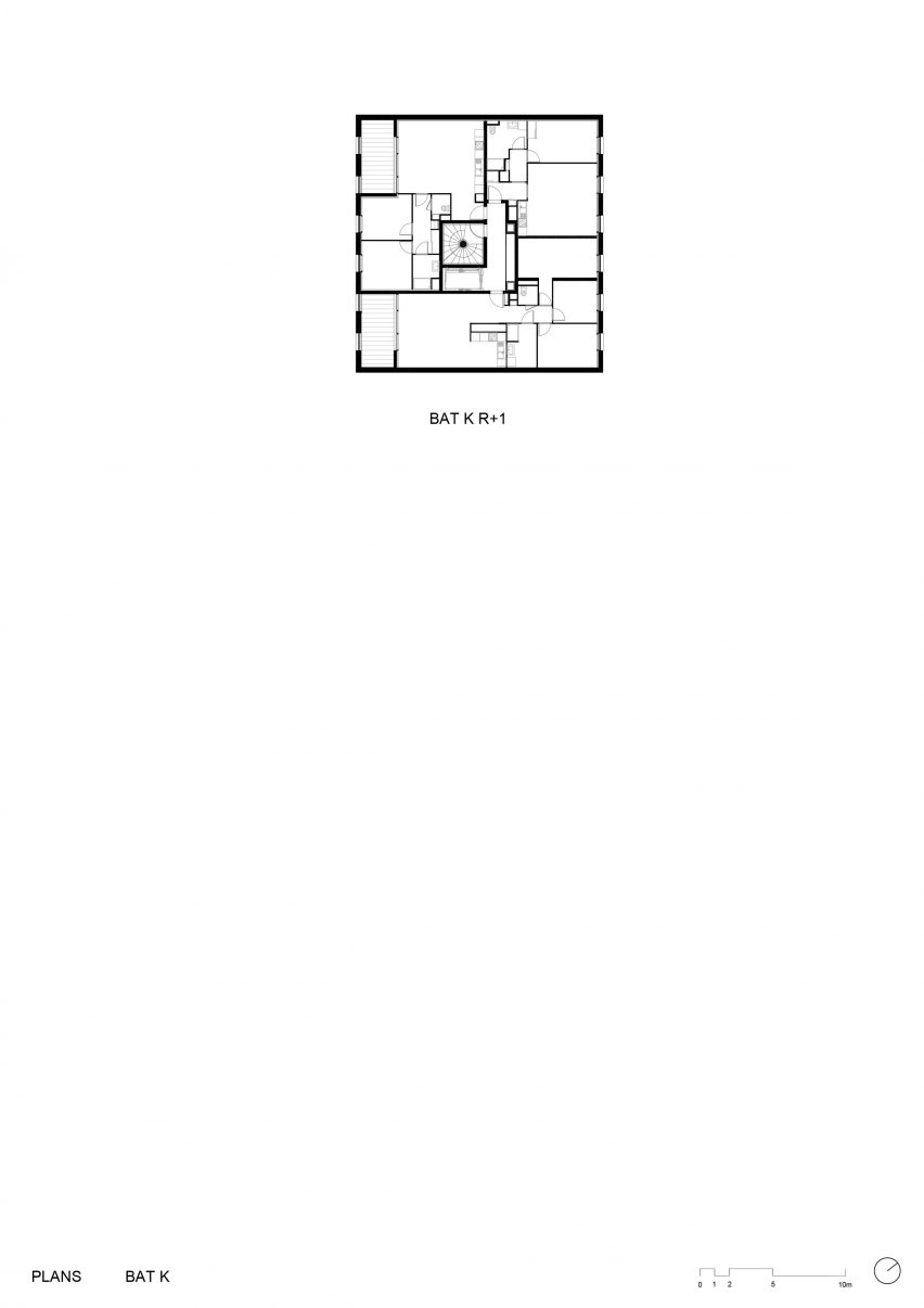 Plan of Amédée Saint-Germain district by Local Architecture Network