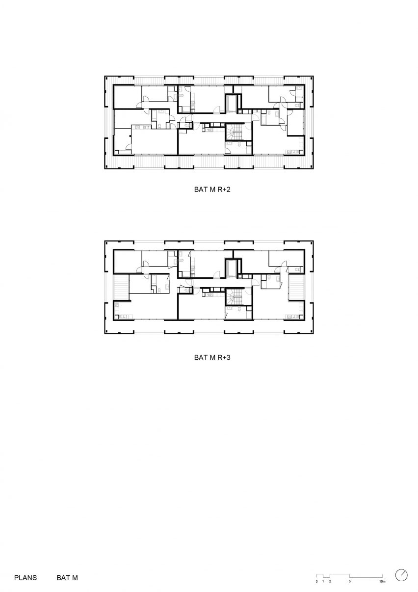 Plan of Amédée Saint-Germain district by Local Architecture Network