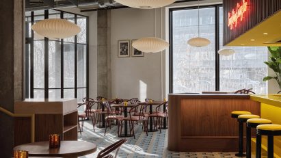 Le Red Tiger Montreal restaurant design