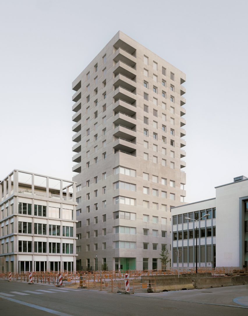 Concrete development by David Chipperfield Architects
