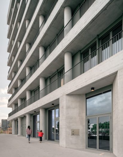 Lyon Confluence development by David Chipperfield Architects