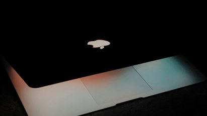 Macbook in the dark
