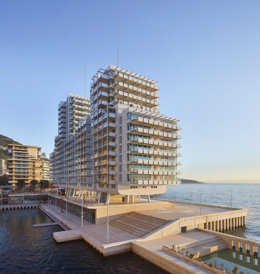 Mareterra land extension in Monaco