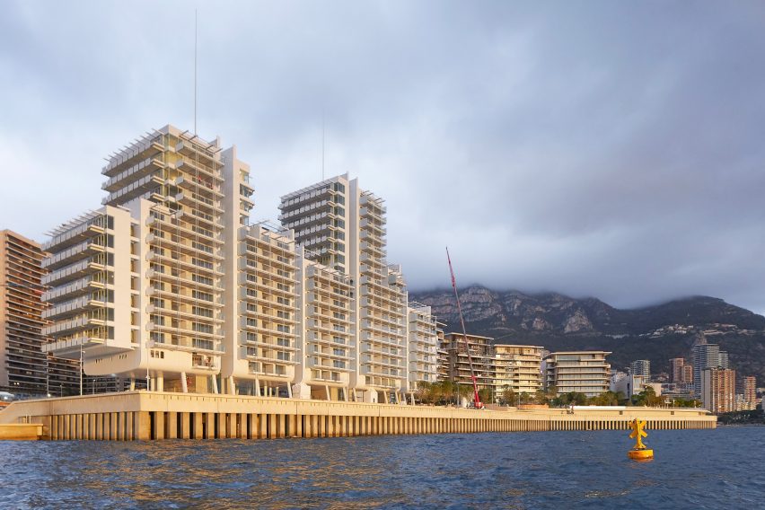 Mareterra land extension in Monaco