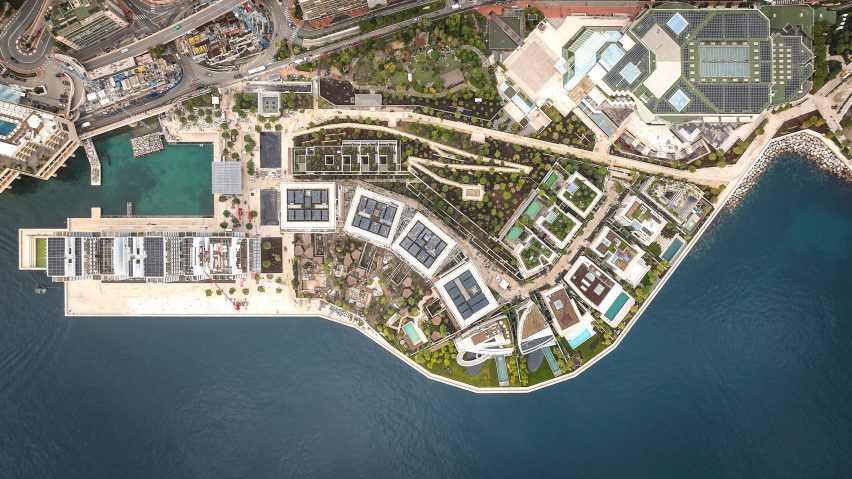 Mareterra land extension in Monaco