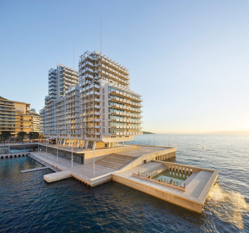 Mareterra land extension in Monaco