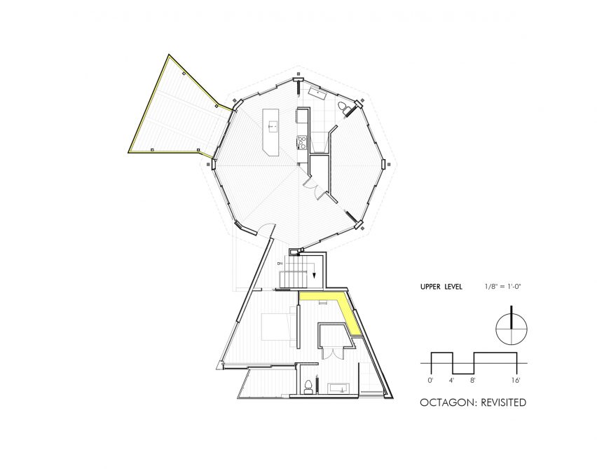Octagon house in Cape Cod