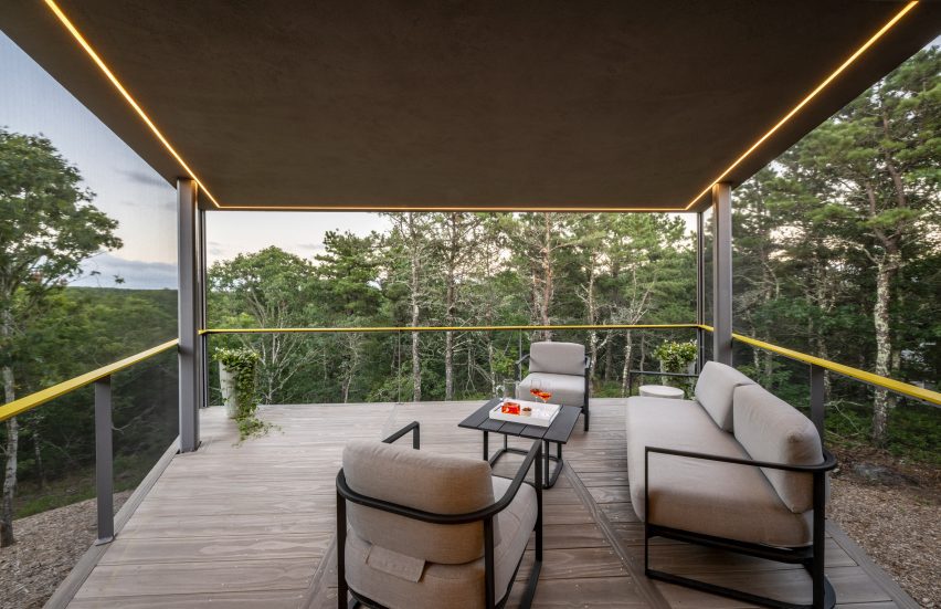 Octagon house in Cape Cod